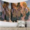 Cute Hot Girl Fashion Anime KKONS Tapestry Living Room Bedroom Gamer Room Decoration Large Luxury Tapestry