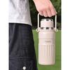 Double-Drink Student Large-Capacity Thermos Cup 316 Stainless Steel Sports Cross-Body Water Cup Special Cup for School and Travel