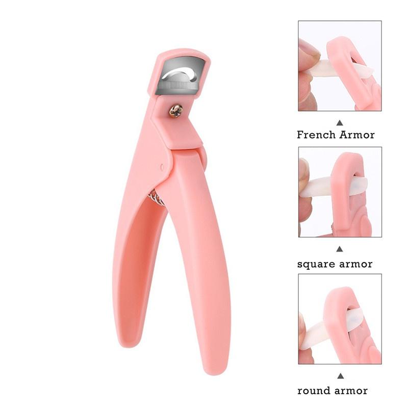 1PC  Nail Art U Shape False Tips Art Manicure Cut Ters Nail Tips Cu Tter ZH