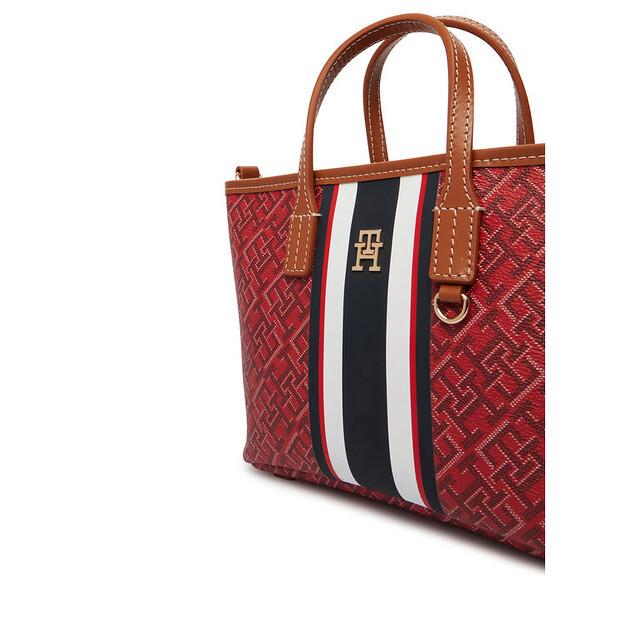 Tommy Hilfiger Th Monoplay Mini Tote Bag Stripe Le