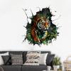 Fierce Tiger Wall Stickers for Kids Room Kindergarten Wall Decoration Removable Easy To Apply