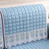 Four Seasons Universal Sofa Cushion Non-slip Thickened Sofa Towel Solid Color Home Sofa Cover