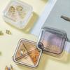 Transparent Medicine Packaging Box Moisture-proof Mini Pill Box Convenient 7 Day Pill Box  Travel