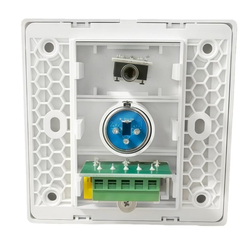 86 Type Modular Panel with Customizable Module Wall Plate Suitable for Multimedia Interfaces ABS Texture Embedded Frame