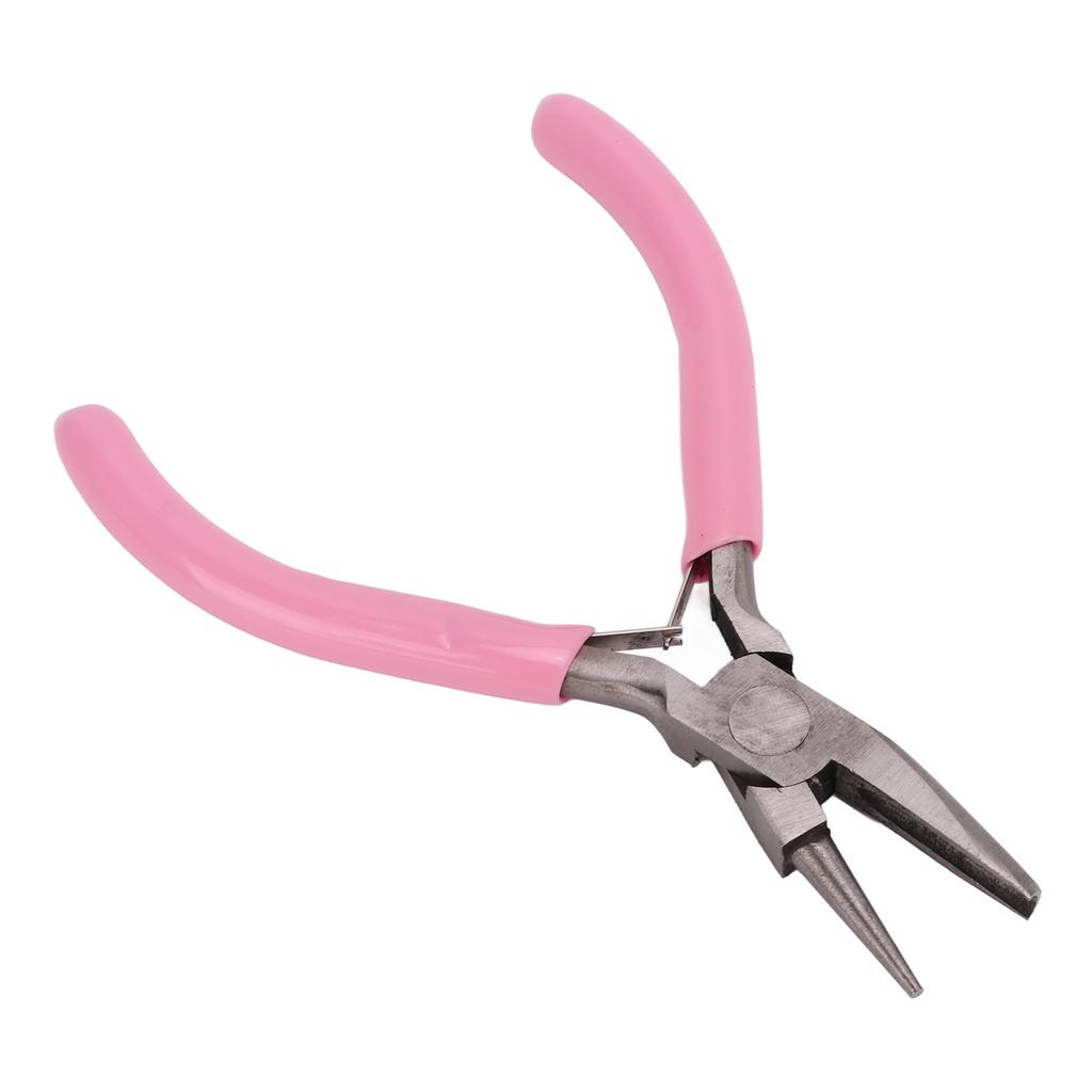 Jewelry Pliers Nonslip Handle Effort Saving Sturdy Durable Carbon Steel Wide Application Wire