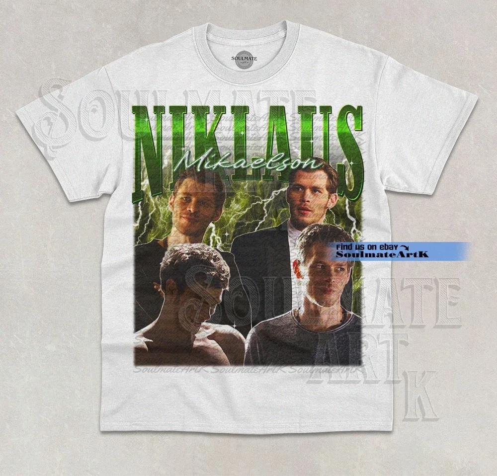 Klaus Mikaelson T- Shirt Homeage Bootleg Actor Graphic Vampire Fan Unisex Shirt