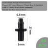 6mm Garden Nozzle Fittings Hose Connection Internal Threaded Joint Anti-drip Connector Garden Irrigation System