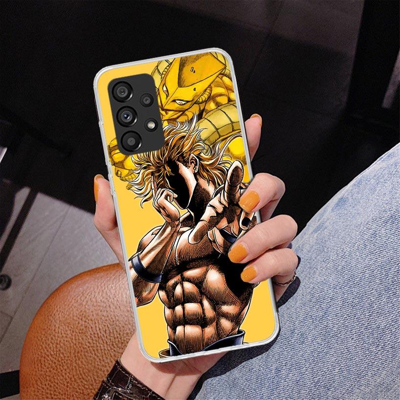 JoJo Adventure Dio Diego Brando Phone Case For Samsung Galaxy A52 A32 A22 A12 A51 A31 A50S A30S A20S A10S Note 20 Ultra 10 Plus