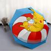 Pikachu Automatic Folding Umbrella, 8 Ribs for All-Season Use, Portable for Travel & Outdoor Activities A0819066