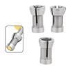3pcs Alloy Steel Collet Chuck Rod Extensions for Router Bits Designed for Molding Machines with 6 6 35 8mm Bit Compatibility