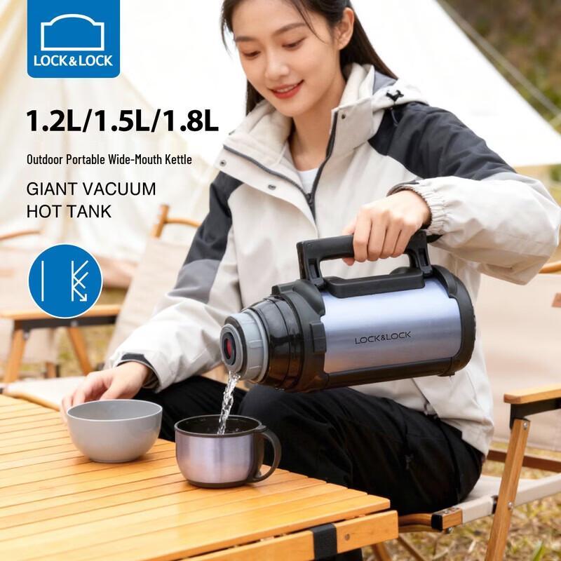 LOCK&LOCK LHC1413SG Large Capacity Outdoor Vacuum Flask