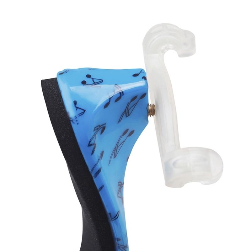 Comfortable Violin Shoulder Rest 4/4 and 3/4 Universal Violin Shoulder Rest with Height Adjustable Feet Durable
