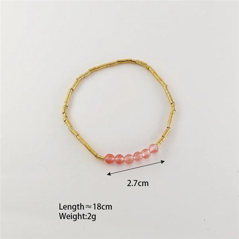 Hand-woven Natural Freshwater Pearl Bracelet Baroque Pearl Beaded Bracelet Girl Jewelry