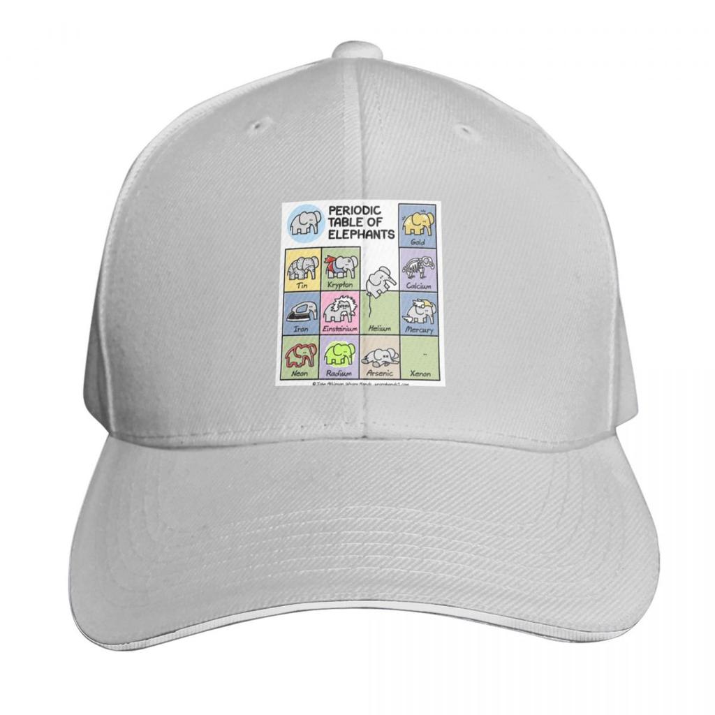 Periodic Table of Elephants Baseball Cap fishing caps Unisex tactical cap funny hat Golf Women Unisexs