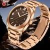 OFNS Fashionable Thin Men's Quartz Watch Waterproof Night Light Single Calendar Simple Ccasual Men's Quartz Watch
