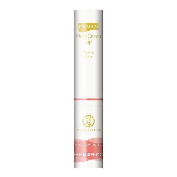 Rohto Mentholatum Premium Melty Cream Lip Flowering Honey Scent  Unscented 24g