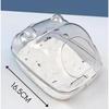 1Pcs Hamster Toilet Cage Box Bathroom Transparent Hamster Sand Bath Mouse Room Guinea Pig Cage Hamster Accessories Small Animals