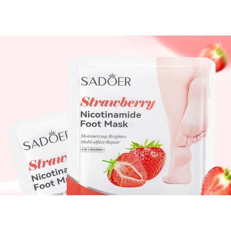 SADOER - Fruit Extract Niacinamide Foot Mask - 6 Types