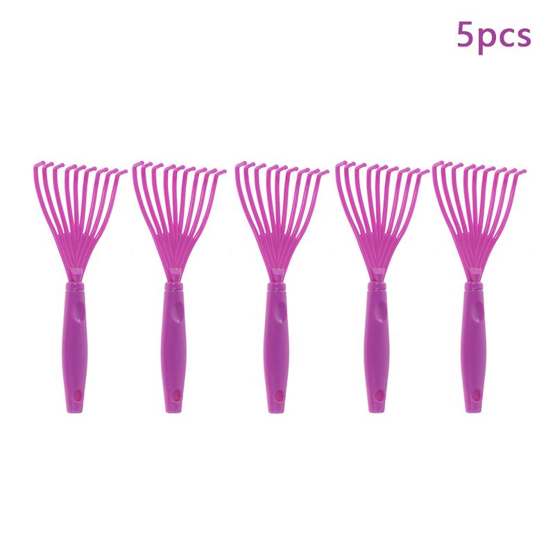 

1/5Pcs Mini Comb Hair Brush Cleaner Plastic Handle Cleaning Brushes Embedded Hair Remover Tools Household Clean Accessories 5pcs