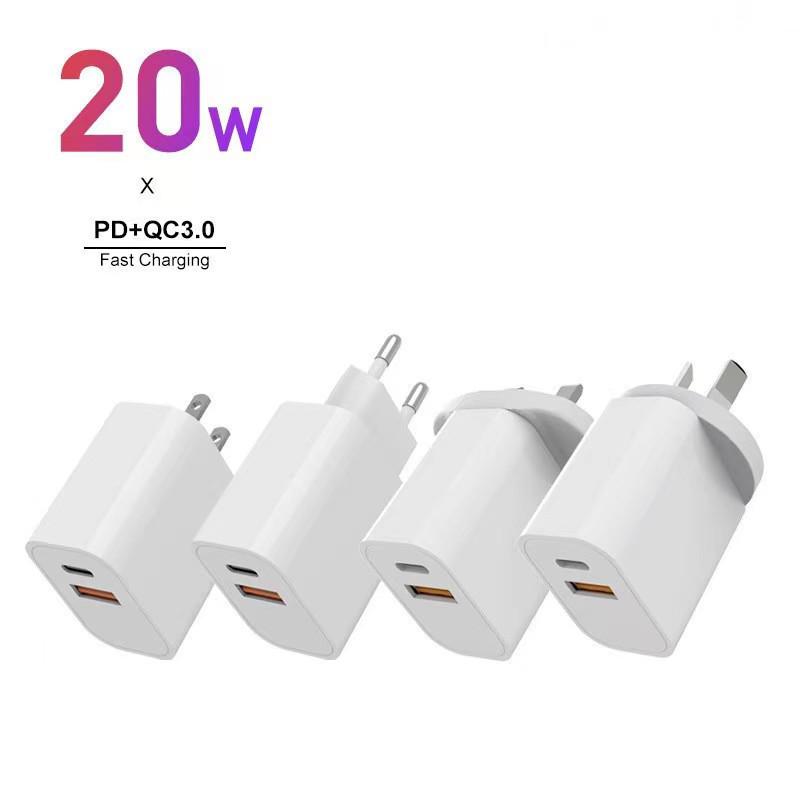UKCA Certified iPhone Charger Head for Apple 15, 14 Pro, 13 - Supports PD2, Flash & Fast Charging