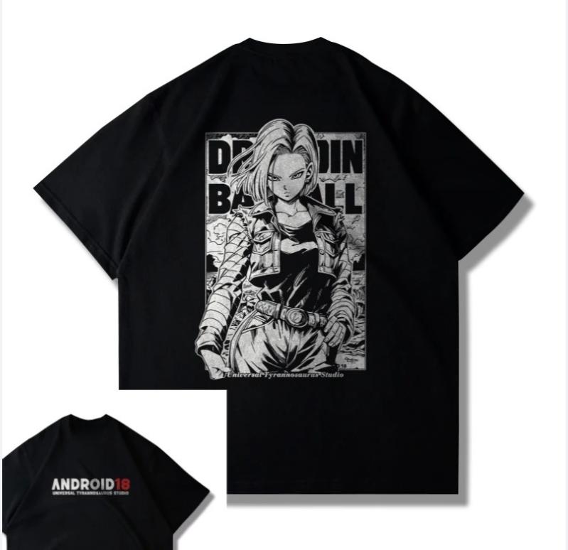 Anime Dragon Ball HighStreet Casual Tops Outdoor Sports Fitness Mens Tshirts Womens Shortsleeved Shirts Couple Styles