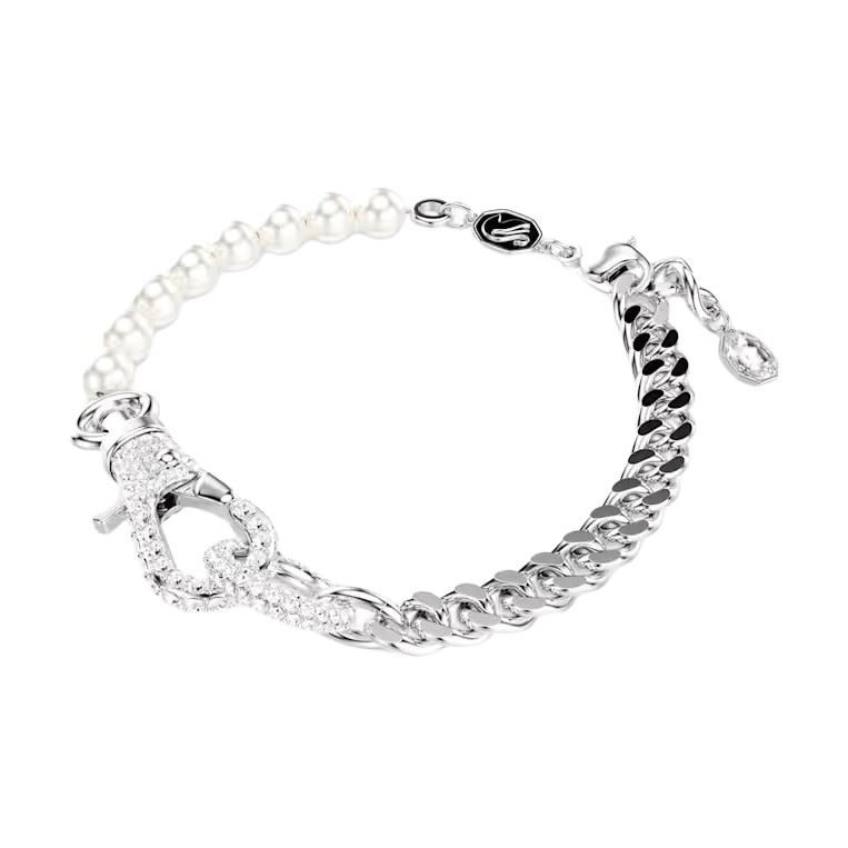 Swarovski Dextera Crystal Inlay Bracelet Women bracelets Silver 5696256 Box (Random Color)