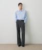 DRAW FIT Cleric Stripe Shirt [Sky Blue]