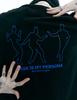 OURPOCKETS Grid Dance Persona T-Shirt (Z Black)