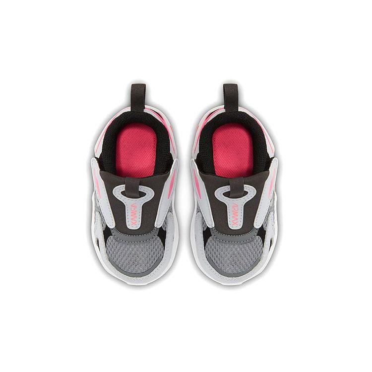 Nike Air Max Bolt TD Kouřově šedá Růžová Dětské tenisky Fotbalově šedá Černá Metalická stříbrná CW1629-003