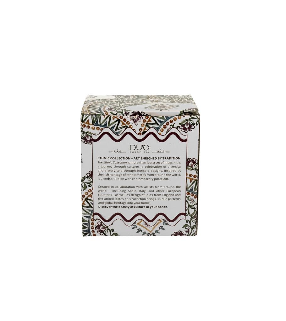 Porcelain Mug 650 - Estrella Geometric Patterns