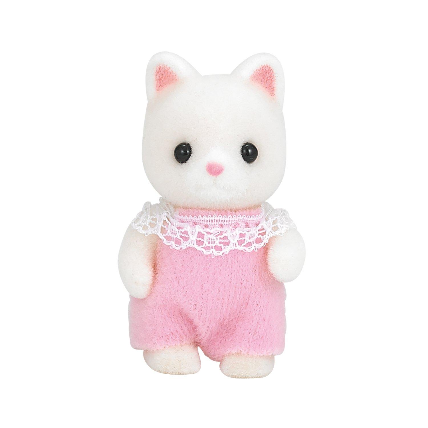 

Кукла Sylvanian Families [Baby Silk Cat] Ni-89 ST Mark Сертификация Возраст 3+ Игрушка Кукольный домик Sylvanian Families EPOCH