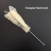 Triangular Flask Brush - Conical, Test Tube, Beaker, & Bottle Cleaning Bristles