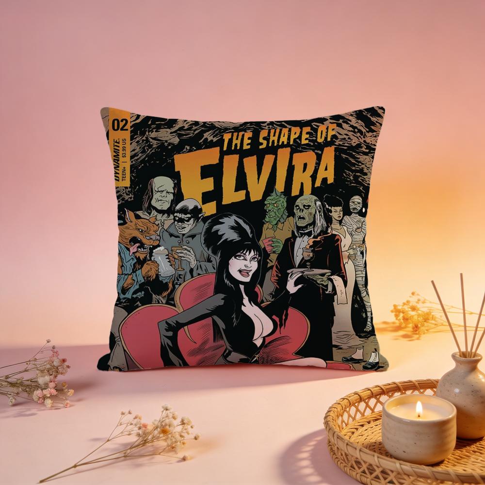 Trendy EElviraing Cushion Cover Comfortable Durable Pillow Cover MultiScene for Home Office Car Sofa