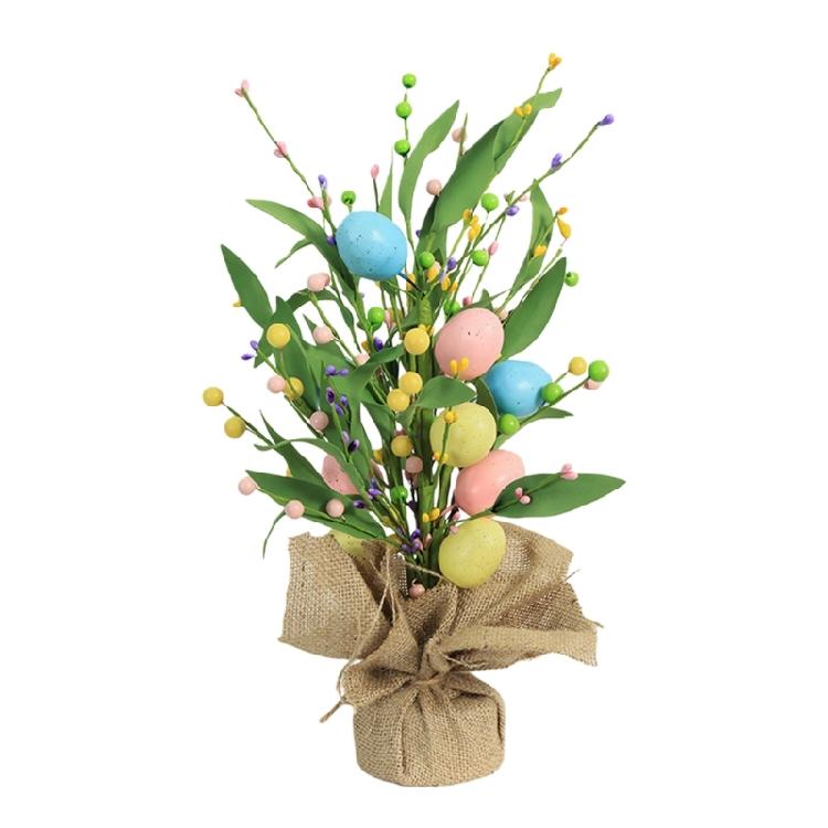

Easters Decorations Easters Eggs Artificial Flower with Berries Table Centerpieces Decorative Spring Floral Stem Gift 1