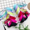 1 Set Bathing Suits Super Soft Tear-resistant Polyester High Cut Padded Underwire Swimsuit Bikini Set for Female