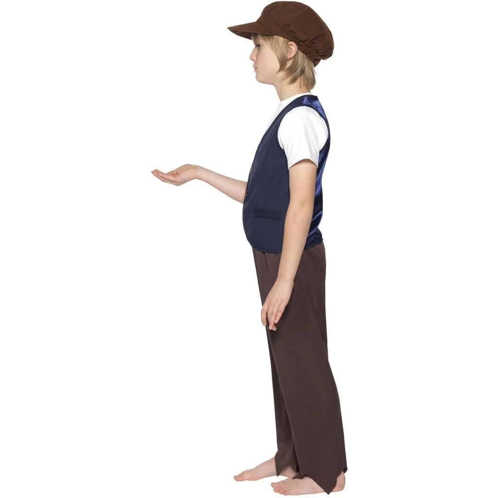 Smiffys Jungen Armer Bauer Viktorianisches Kostümset