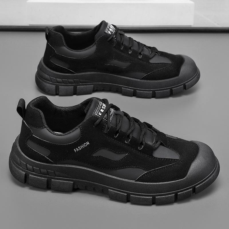 Herrenschuhe Frühling neu atmungsaktive Baustellenarbeit rutschfest und verschleißfest Bergschuhe Herren Sport und Freizeit Arbeitsversicherung s