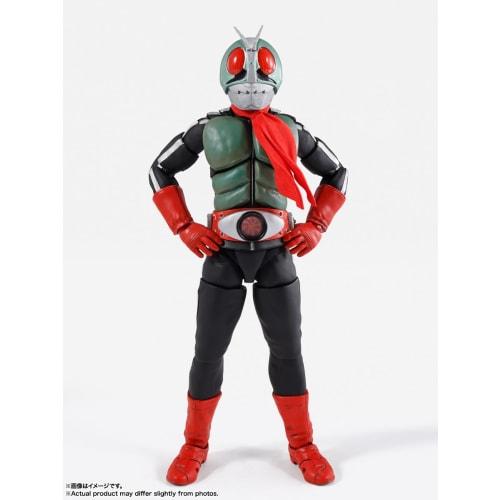 TAMASHII NATIONS S.H.Figuarts (Real Bone Carving Technique) Kamen Rider New No. 2 Glorious Showa Rider Edition, approximately 145mm, PVC, ABS, and fab