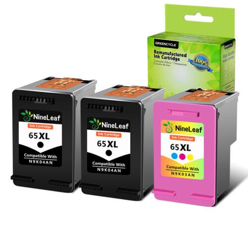 Compatible with HP 65XL 65 XL Ink Cartridge for Envy 5055 5058 5052 5010 5000 DeskJet 3755 2622 2655