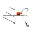 European Fly Fishing Rig: Barbed Hook with Beads, Tackle, and Bait.