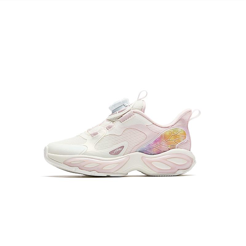 Anta Kids Butterfly Wing Fabric Trendy Comfortable Versatile Rebound Lightweight Shock Absorption Low Top Kids Running Shoes 322519915-2
