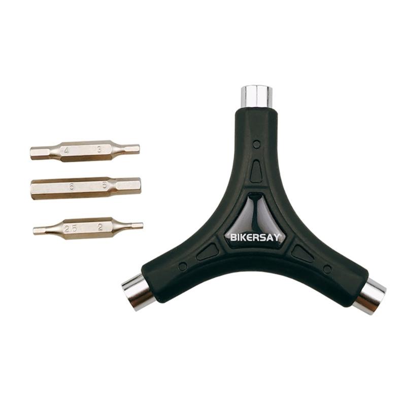 Spanner Internal Hex for Key 3 Way Bike Hex Wrench All In One Bikes Maintenance