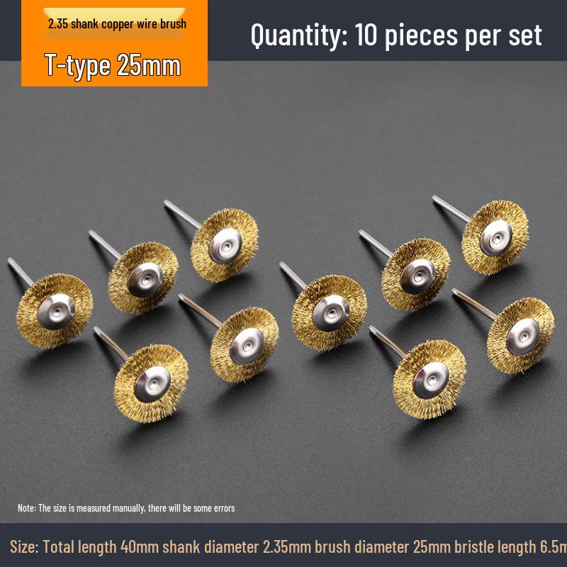 Electric Grinder Steel Wire Brush - Rust & Polishing Head for Walnut & Wenwan Grinding, Steel & Electric Brush.