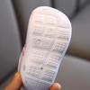 Frühling und Herbst 0-1-2 Jahre altes Baby Schuhe mit eckiger Öffnung Kleinkind Sprechende Schuhe Babyschuhe Weichsohlige Schuhe Stoffsandalen Prinzessinnenschuhe