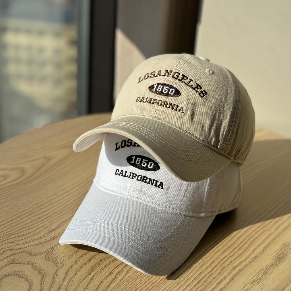 American retro fashion trendy deep-top baseball cap that makes the face look smaller, casual and versatile, unisex pure cotton sun hat