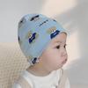 Babymütze aus reiner Baumwolle zum Schutz der Fontanelle - Süßes Prinzessinnen-Design, Doppellagig für Frühling, Herbst und Winter