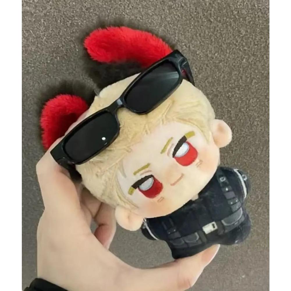 10cm Resident Leon Scott Kennedy Chris Redfield Albert Wesker Peluche Giocattoli Morbidi Peluche Evil9 Bambole Ciondolo Decorativo per Zaino