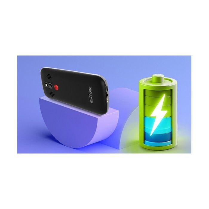 Téléphone à touches - mp myphone - halo 4 lte - écran 3,5 pouces - double sim - batterie 2500 mah