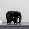 Artisanal Ceramic Elephant Sculpture for Stylish Home Decor