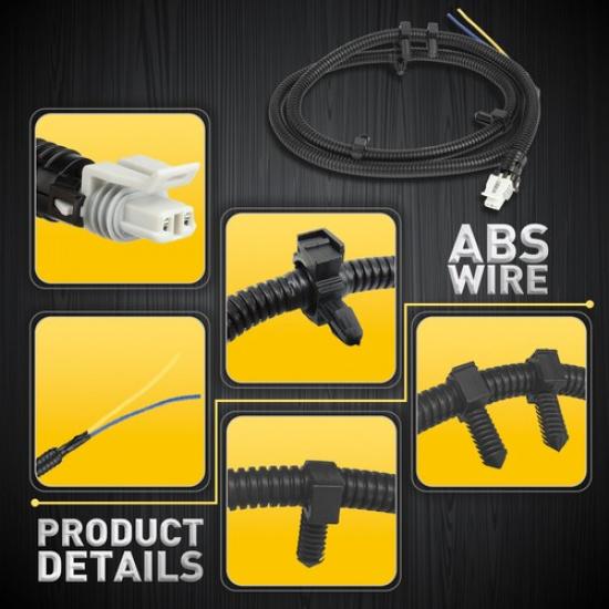 ABS Sensor Wheel Speed Wiring Harness 10340316 970-040 Fit Buick SRX Cadillac